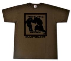 Zum T-Shirt "Hate the Police #luetzilebt" für 15,00 € gehen.