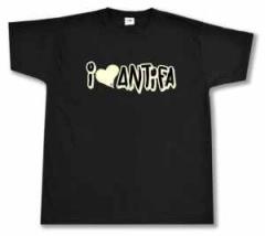 Zum T-Shirt "I <3 Antifa" für 16,00 € gehen.