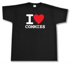 Zum T-Shirt "I love commies" für 13,12 € gehen.