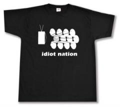 Zum T-Shirt "Idiot Nation" für 15,00 € gehen.