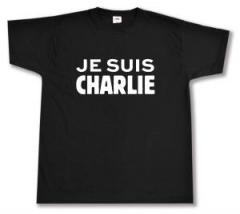 Zum T-Shirt "Je suis Charlie" für 15,00 € gehen.