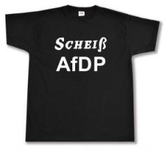 Zum T-Shirt "Scheiß AfDP" für 13,12 € gehen.