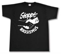 Zum T-Shirt "Stoppt Rassismus" für 15,00 € gehen.