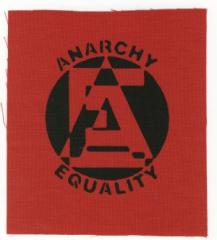 Zum Aufnäher "Anarchy and Equality" für 1,50 € gehen.