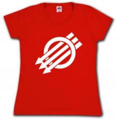 Zum tailliertes T-Shirt "3 Pfeile / Eiserne Front" für 14,00 € gehen.