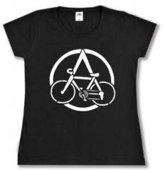 Zum tailliertes T-Shirt "Anarchocyclist" für 14,00 € gehen.