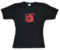 Zum tailliertes T-Shirt "Anarchy A" für 12,00 € gehen.
