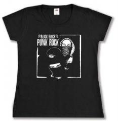 Zum tailliertes T-Shirt "Black Block Punk Rock" für 14,00 € gehen.
