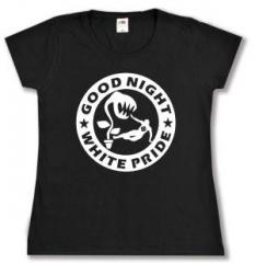 Zum tailliertes T-Shirt "Good night white pride - Pflanze" für 14,00 € gehen.