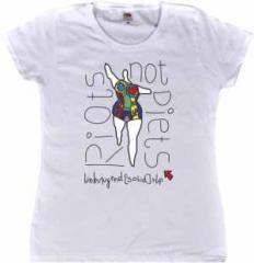 Zum tailliertes T-Shirt "Niki de Saint Phalle Linksjugend" für 16,00 € gehen.