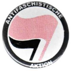 Zum 25mm Button "Antifaschistische Aktion (pink/schwarz)" für 0,90 € gehen.