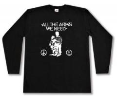 Zum Longsleeve "All the Arms we need" für 15,00 € gehen.