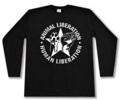 Zum Longsleeve "Animal Liberation - Human Liberation (mit Stern)" für 15,00 € gehen.