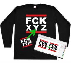 Zum Longsleeve "FCK XYZ" für 19,50 € gehen.