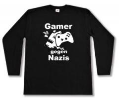 Zum Longsleeve "Gamer gegen Nazis" für 13,12 € gehen.