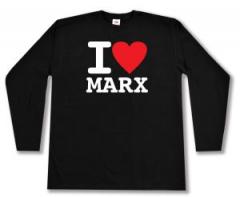 Zum Longsleeve "I love Marx" für 15,00 € gehen.