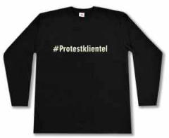 Zum Longsleeve "#Protestklientel" für 15,00 € gehen.