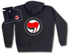 Zur Kapuzen-Jacke "Antifaschistische Aktion (rot/schwarz, ohne Schrift)" für 30,00 € gehen.