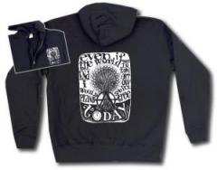 Zur Kapuzen-Jacke "Even if the world was to end tomorrow, I would still plant a tree today" für 30,00 € gehen.