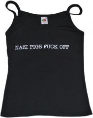 Zum Trägershirt "Nazi Pigs Fuck Off" für 13,12 € gehen.