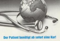 Zur Postkarte "Der Patient benötigt ab sofort eine Kur!" für 1,00 € gehen.