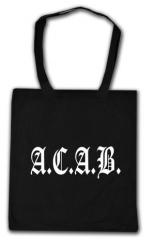 Zur Baumwoll-Tragetasche "A.C.A.B. Fraktur" für 4,00 € gehen.