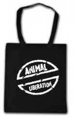 Zur Baumwoll-Tragetasche "Animal Liberation" für 5,00 € gehen.