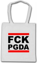 Zur Baumwoll-Tragetasche "FCK PGDA" für 5,00 € gehen.