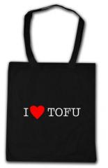 Zur Baumwoll-Tragetasche "I love Tofu" für 7,00 € gehen.