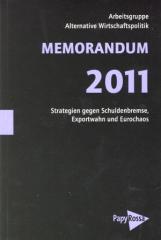 Zum Buch "Memorandum 2011" von AG Alternative Wirtschaftspolitik für 17,90 € gehen.