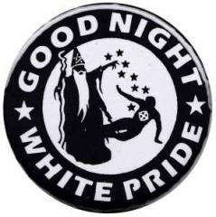 Zum 25mm Magnet-Button "Good night white pride - Zauberer" für 2,00 € gehen.