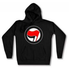 Zum taillierter Kapuzen-Pullover "Antifaschistische Aktion (rot/schwarz, ohne Schrift)" für 28,00 € gehen.