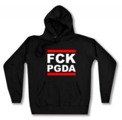 Zum taillierter Kapuzen-Pullover "FCK PGDA" für 28,00 € gehen.