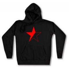 Zum taillierter Kapuzen-Pullover "Schwarz/roter Stern" für 28,00 € gehen.