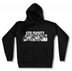 Zum taillierter Kapuzen-Pullover "Solidarity" für 28,00 € gehen.