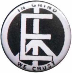 Zum 37mm Button "In Grind We Crust - Equality" für 1,00 € gehen.