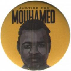 Zum 37mm Button "Justice for Mouhamed" für 1,20 € gehen.