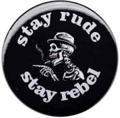Zum 37mm Button "stay rude stay rebel" für 1,00 € gehen.