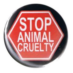 Zum 37mm Button "Stop Animal Cruelty" für 1,00 € gehen.