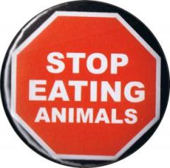 Zum 37mm Button "Stop Eating Animals" für 1,00 € gehen.