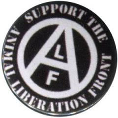 Zum 37mm Button "support the Animal Liberation Front (schwarz)" für 1,00 € gehen.