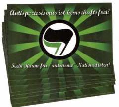 Zum Aufkleber-Paket "Antispeziesismus ist herrschaftsfrei!" für 1,81 € gehen.
