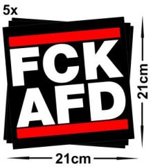 Zum Aufkleber-Paket "FCK AFD groß (210/210mm) 5er Pack" für 2,50 € gehen.