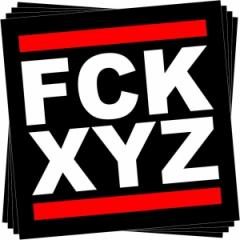 Zum Aufkleber-Paket "FCK XYZ" für 55,00 € gehen.