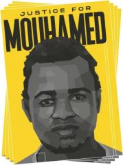 Zum Aufkleber-Paket "Justice for Mouhamed" für 2,00 € gehen.