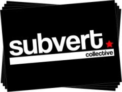 Zum Aufkleber-Paket "Subvert Collective" für 2,00 € gehen.