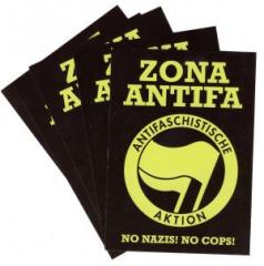 Zum Aufkleber-Paket "Zona Antifa - groß" für 3,20 € gehen.