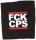 Der Aufnäher FCK CPS in schwarz.