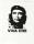 Der Aufnäher Viva Che Guevara in schwarz/weiß.